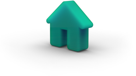 3D graphic of a house