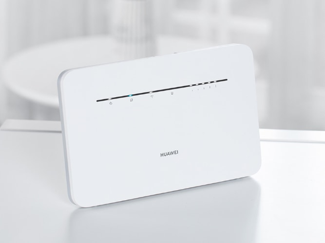 Photo of a Huawei B535 4G router