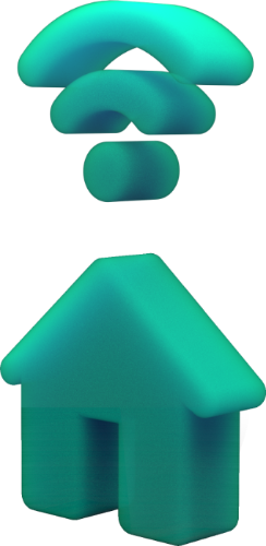 3D graphic of a house
